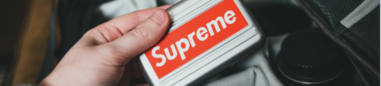 Genuine hotsell supreme sticker